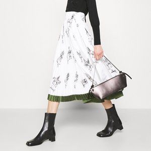 3.1 Phillip Lim Pleated Printed Skirt